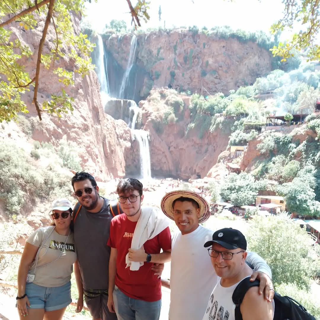 Ouzoud Waterfalls landscape